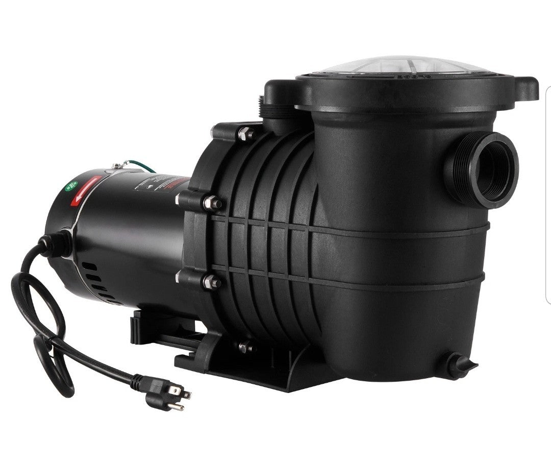 VEVOR Above Ground Swimming Pool Pump Single Speed 1 HP 80 GPM 110V / 240V