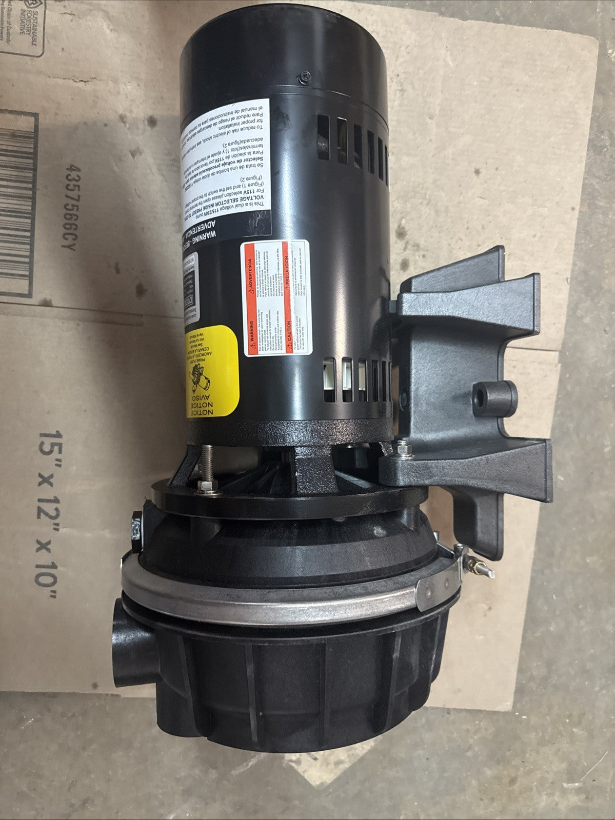 Everbilt Lawn Irrigation Pump Thermoplastic 1 1/2 HP HDLS15P NEW OPEN BOX