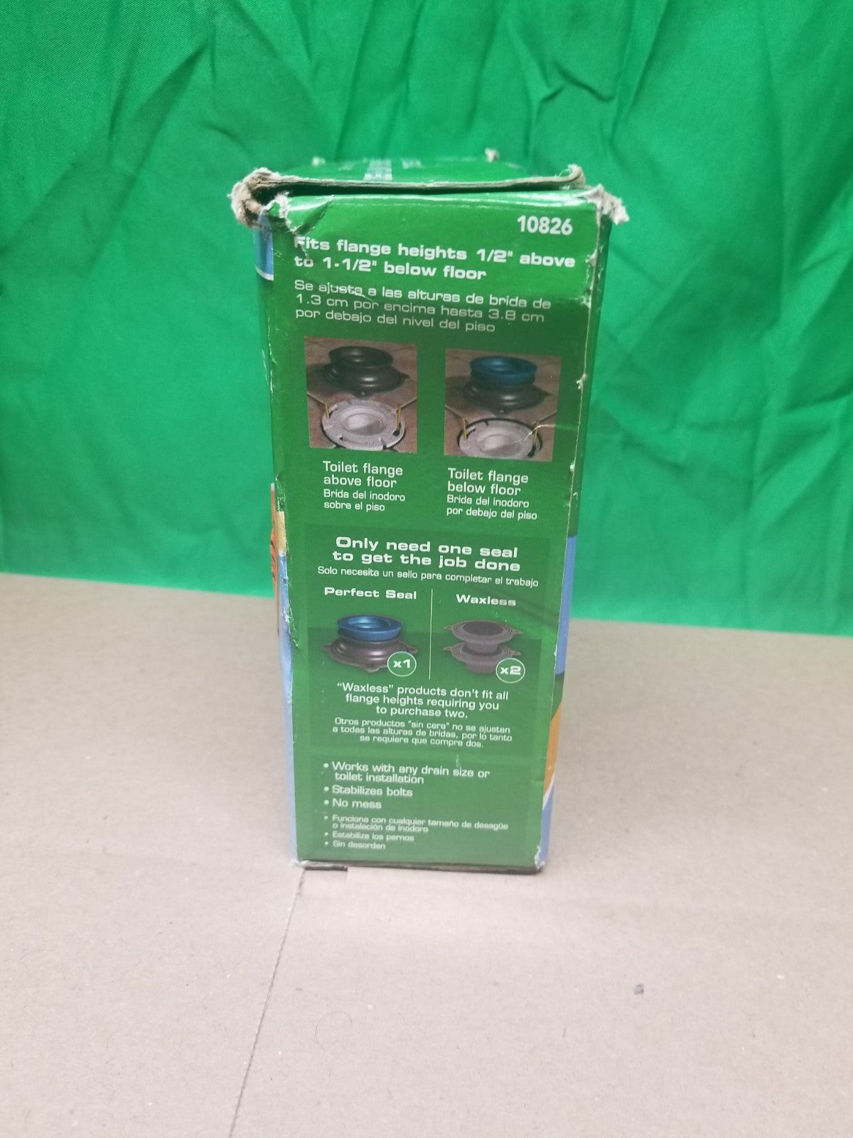 7pc Perfect Seal Toilet WaxRing Fits All Bolts Rubber Gaskets Toilet Install Kit