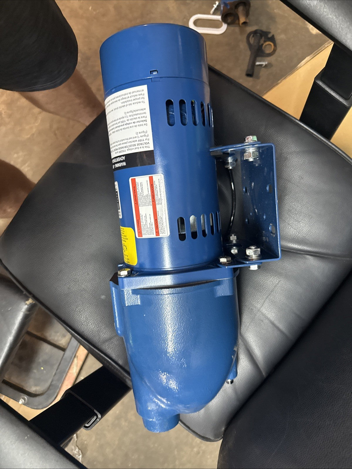 Everbilt Shallow Well Jet Pump Cast Iron 1/2HP HDSWJ5, Used Or For Parts Only