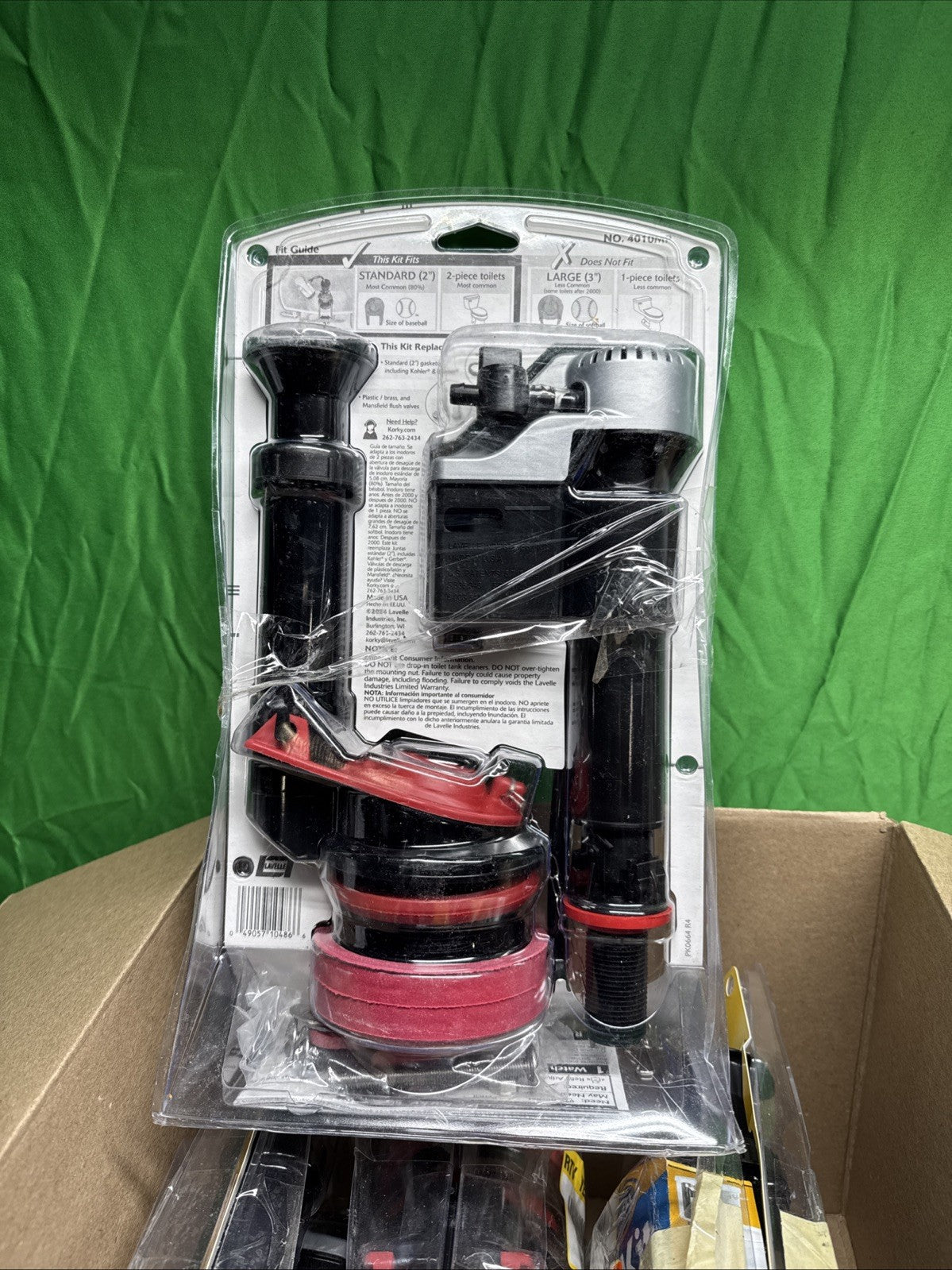 LOT OF 4 Lavelle Platinum Toilet Kit 4010MP