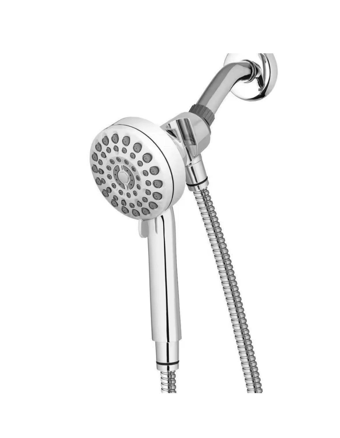 NOB Dualdock Multi-height 7spray wallmount handheld showerhead..