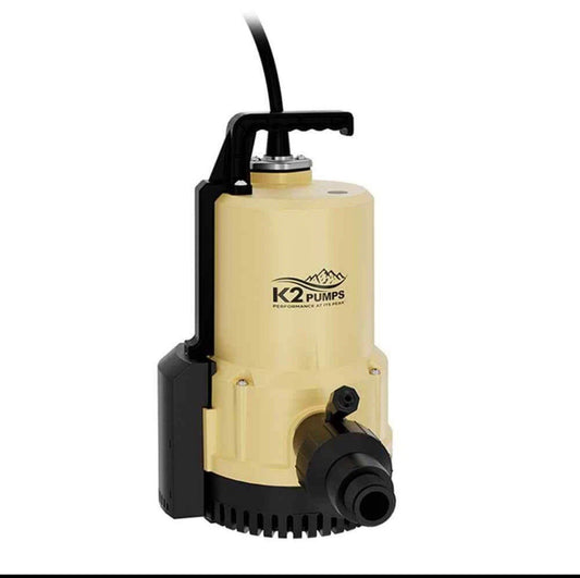 K2 1/4 HP Automatic Submersible Utility Pump