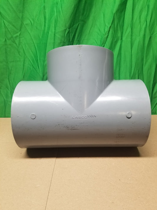Lasco 6" Schedule 80 CPVC F439 Tee Socket OPEN BOX