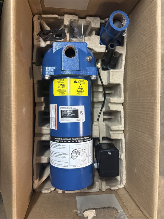 Everbilt 1 HP Professional Convertible Jet Pump For Parts Only READ DESCRIPTION