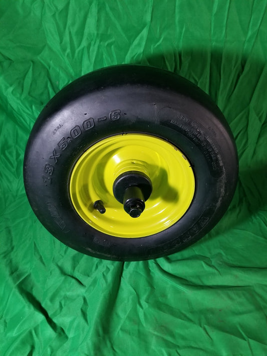 Front Wheel And Tire  for Ryobi Z54Li And Z42Li 80v Zero Turn Mowers LightlyUsed