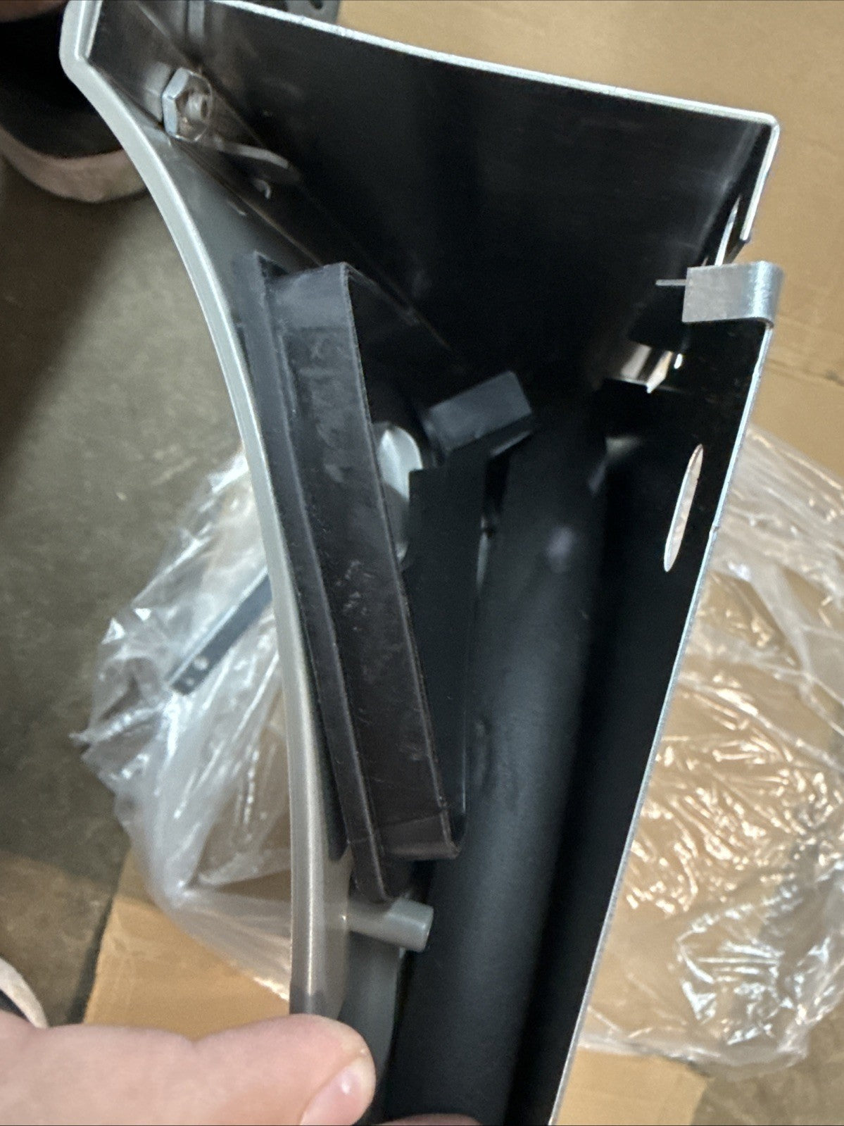 Elkay Wall Mounted Bottle Filler ONLY for LZS8WSLP New With Damage To Back READ