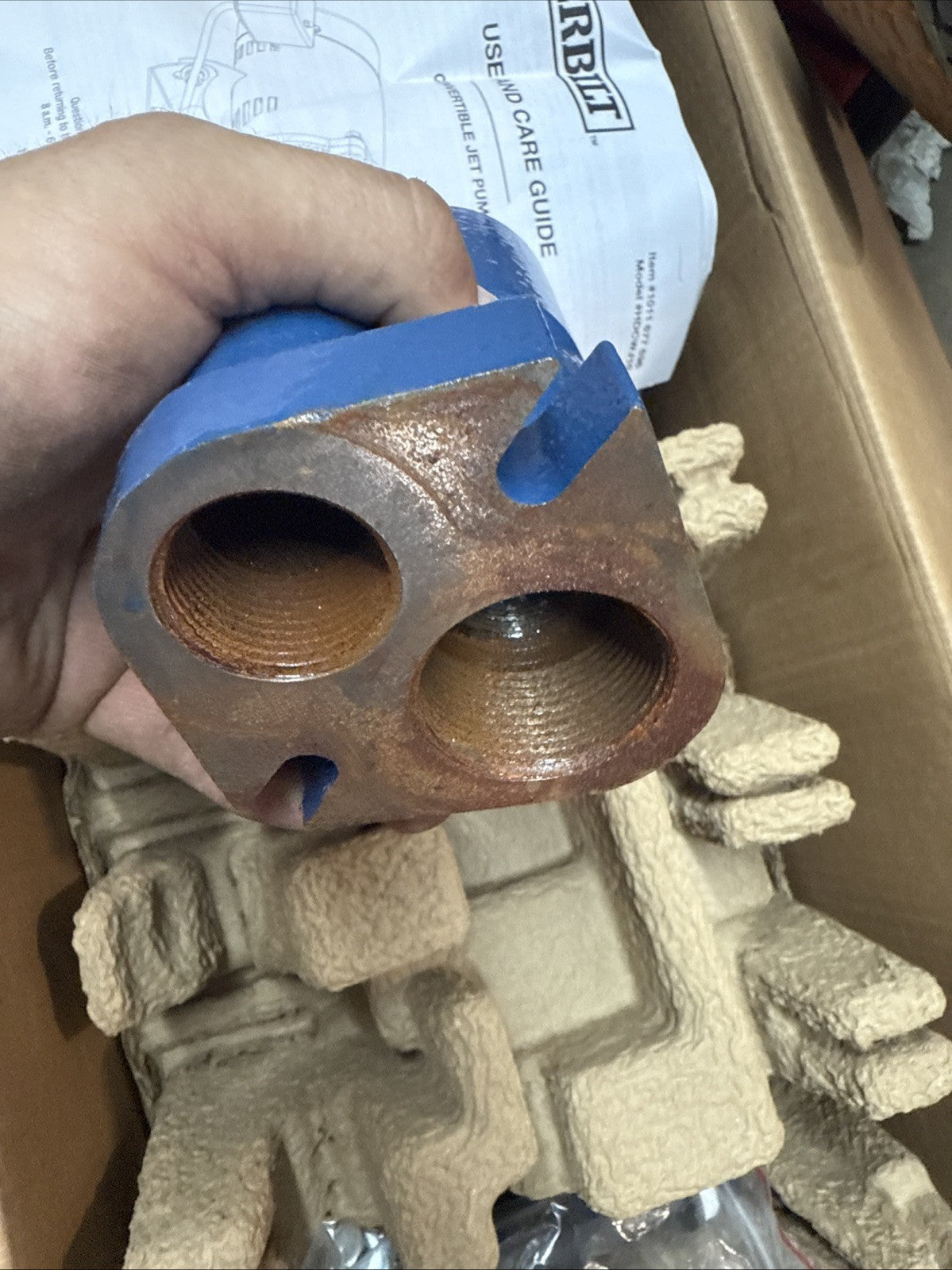 Everbilt 1 HP Professional Convertible Jet Pump *for Parts* Read Description**