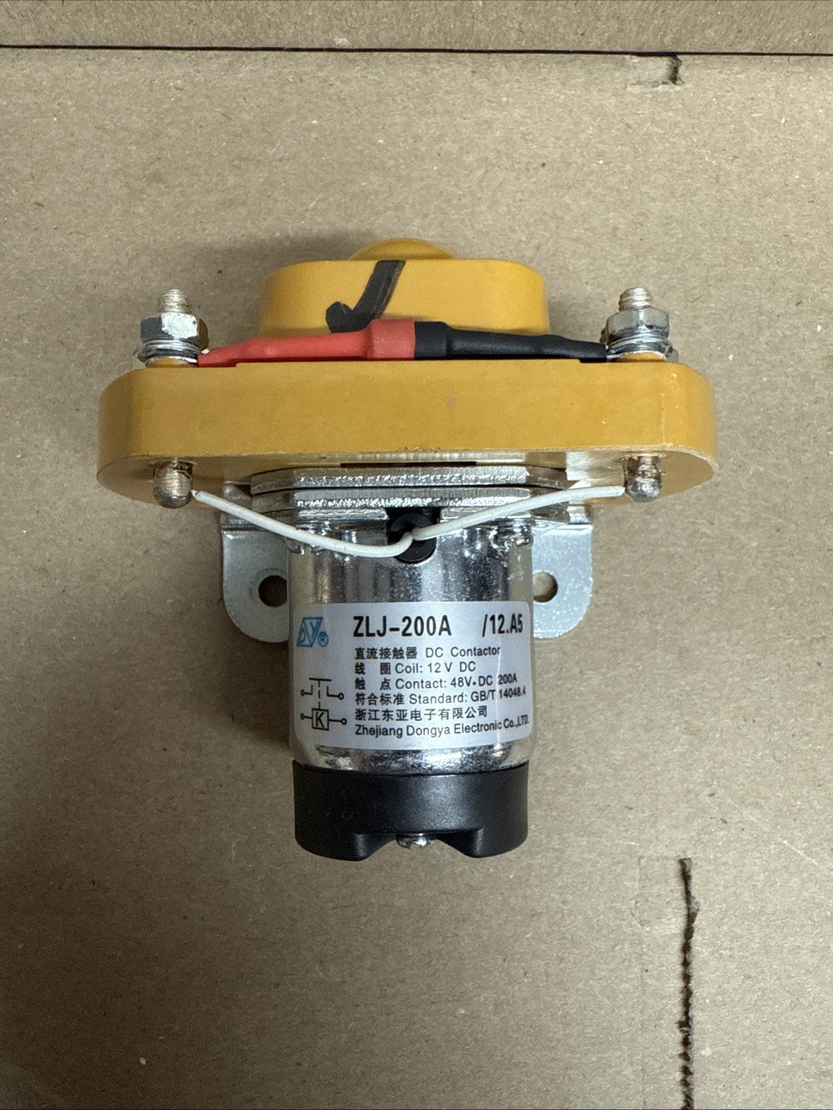 996493001 DC Contactor Main Relay for Ryobi 42", 54" 48v , 80v Riding Mowers