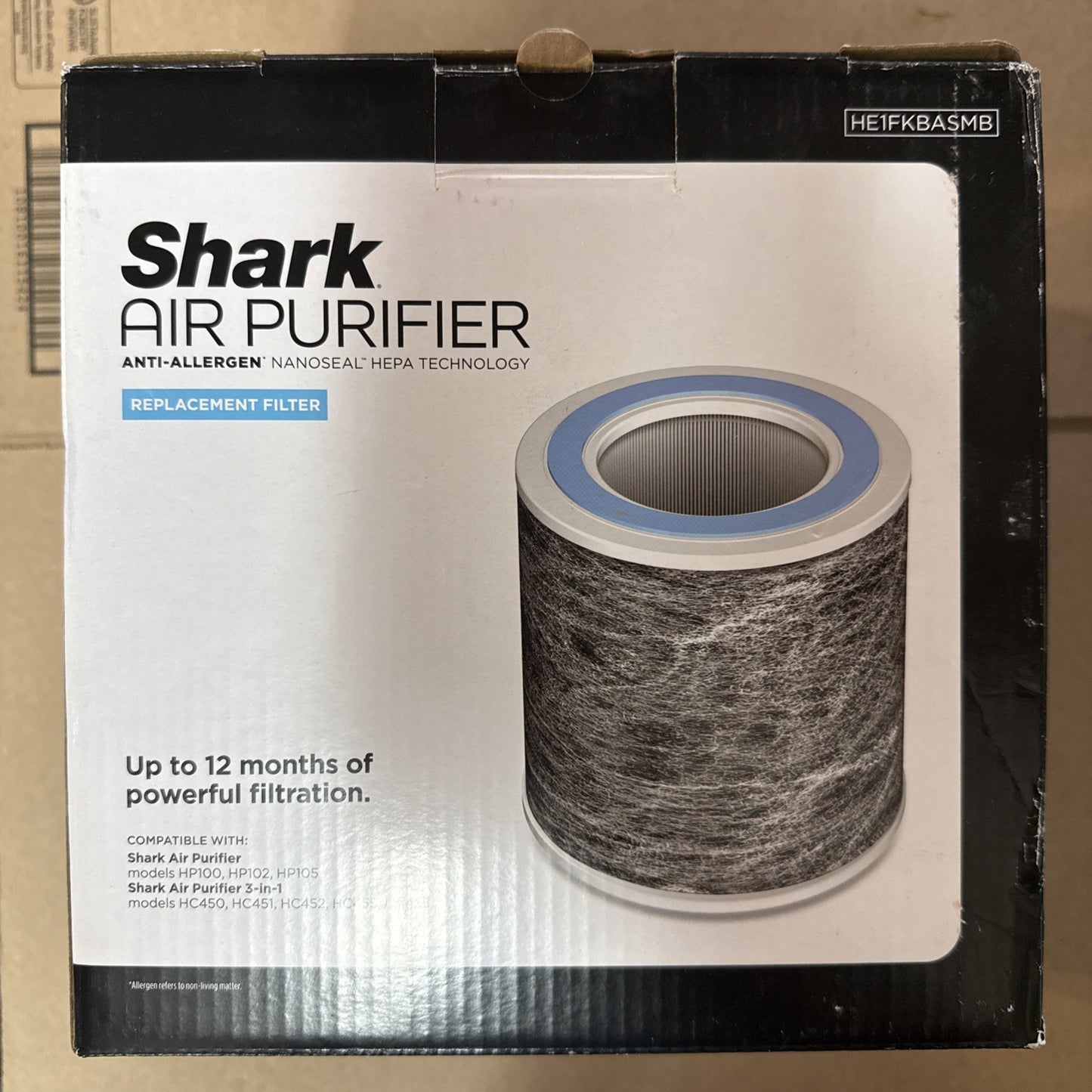 Shark Anti-Allergen True HEPA NANOSEAL Replacement Filter w/Odor Lock Protection