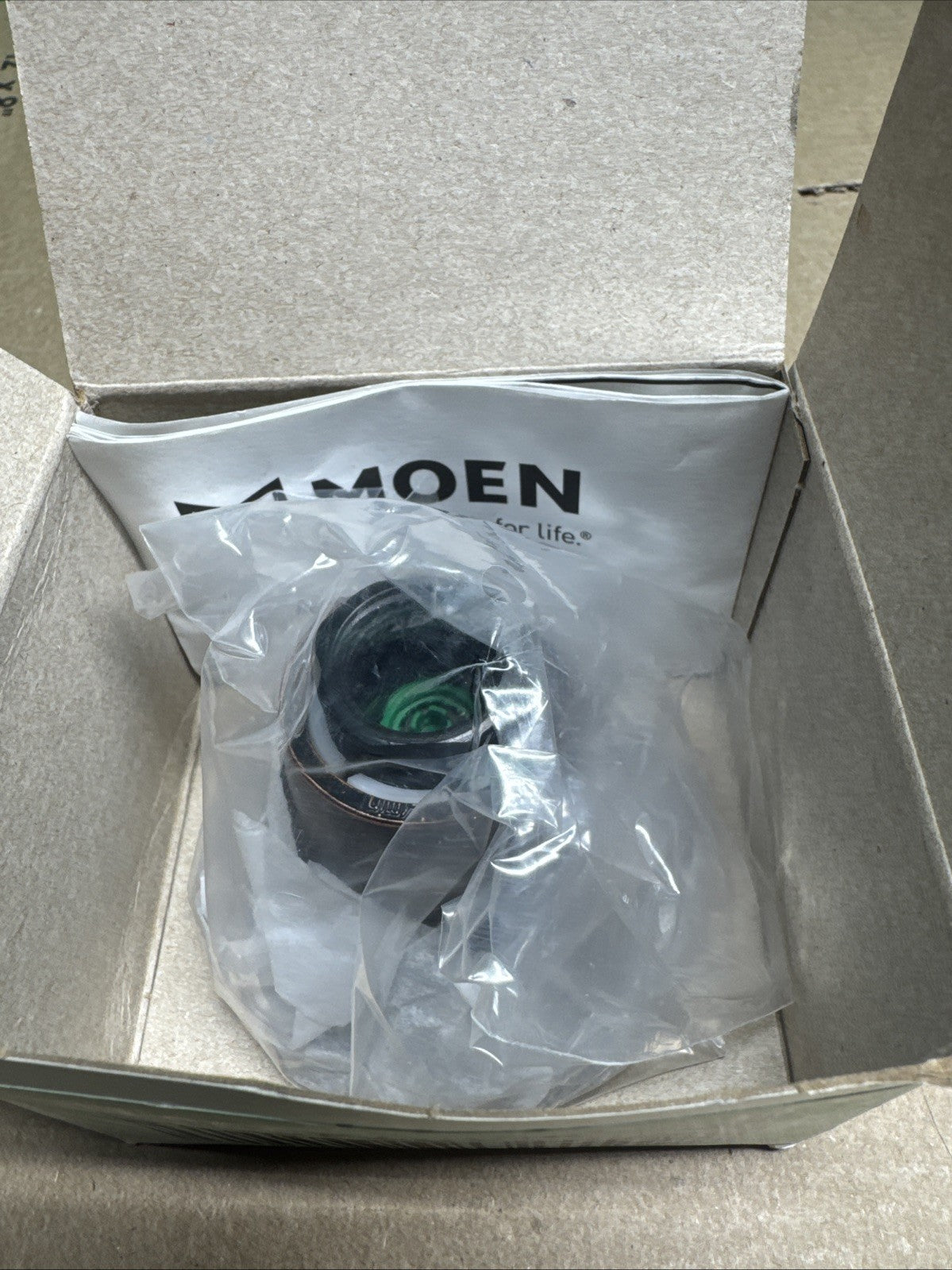 (1) NEW Moen Easy Clean XLT Showerhead - OIL RUBBED BRONZE - 6303ORB - Made USA!