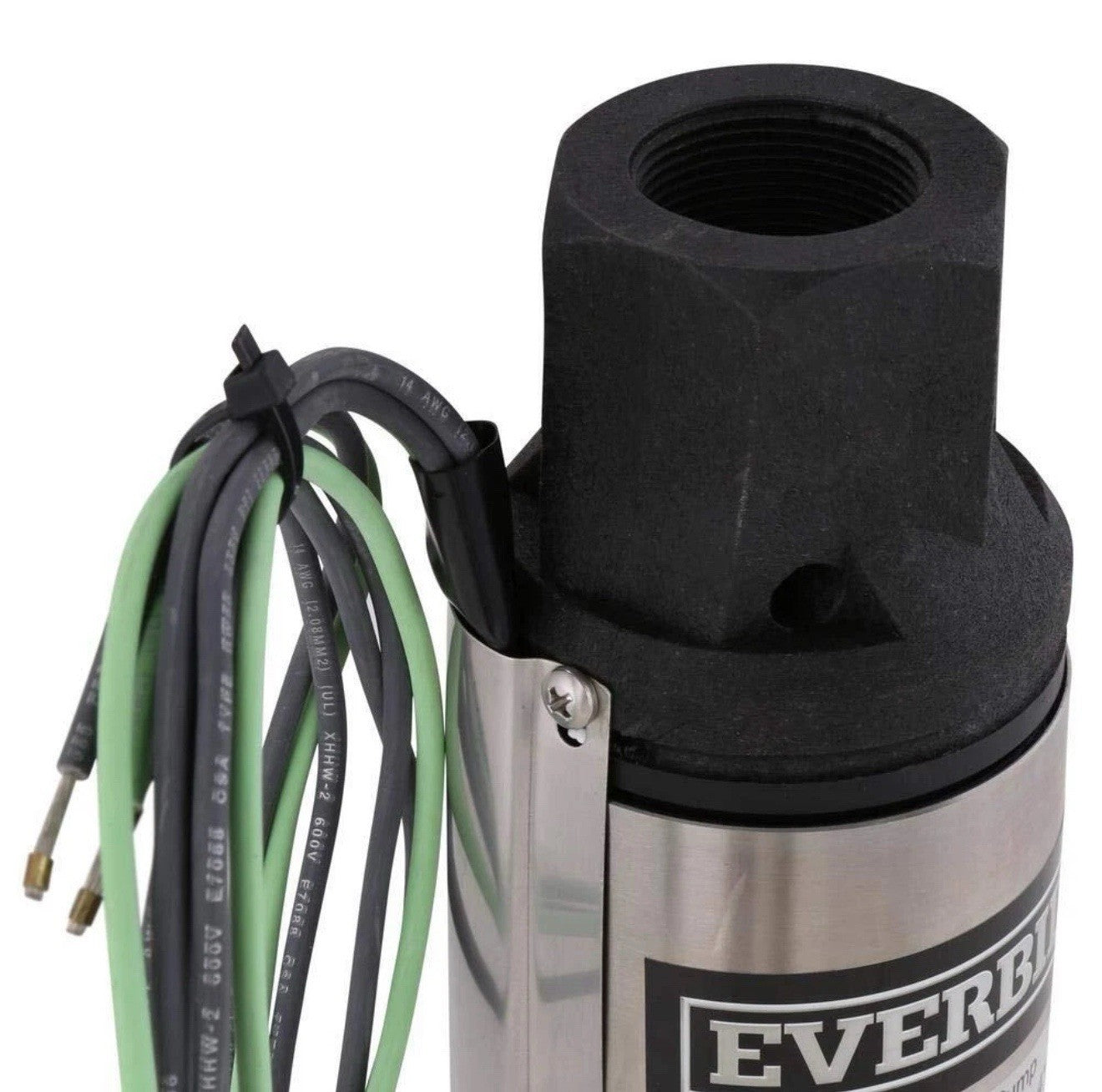 Everbilt 1/2 HP Submersible 2-Wire Motor 10 GPM Deep Well Potable Water Pump...