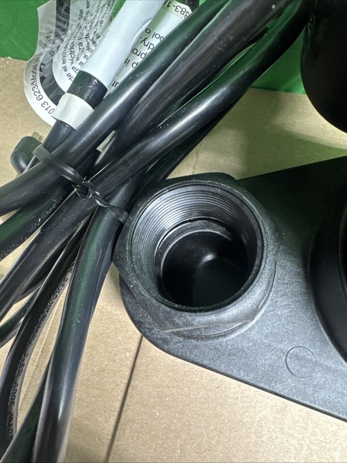 Everbilt 1/4 HP Aluminum Sump Pump w/ Tether Float Switch HDSP25W USED TESTED—-