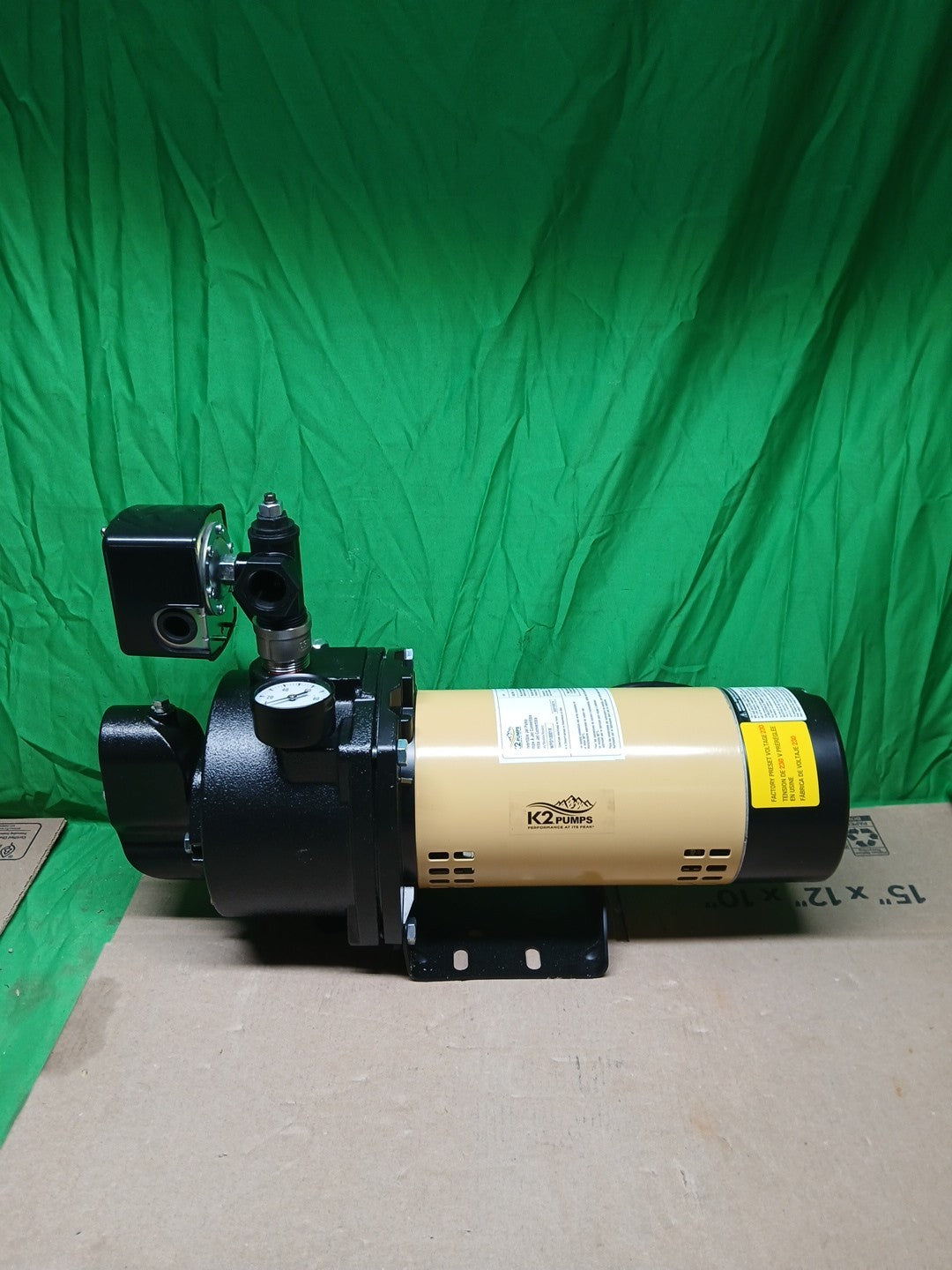 K2 Pumps 1 HP 24 GPM Convertible Jet Pump WPD10001K