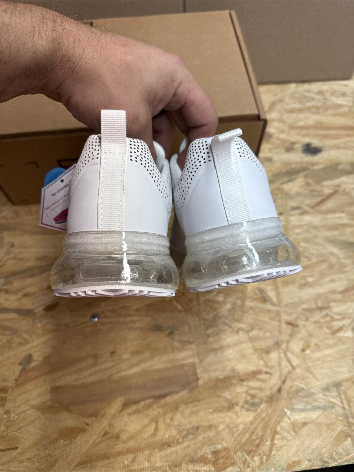 Lucky step women’s air cushion fashion sneakers breathable comfortable Size 7