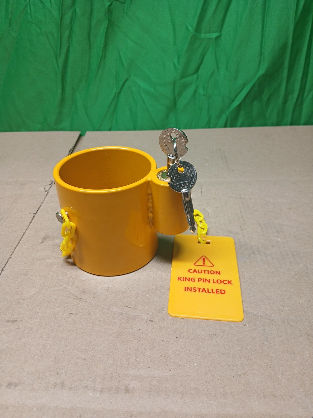 Heavy-Duty King Pin Lock RV 5th Wheel Camper Trailer Container Anti-Theft 139