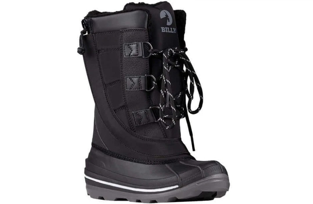 Black/Black BILLY Ice II Size 11 Black Insulated Waterproof Winter Boots