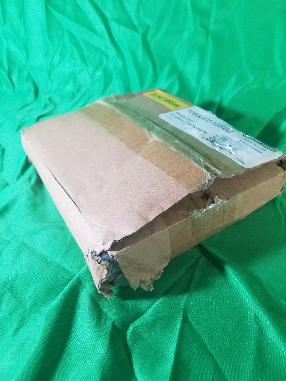 10-pk Amerock Bar Pulls 3-3/4 in 96 mm Center-to-Center Golden Champagne Cabinet