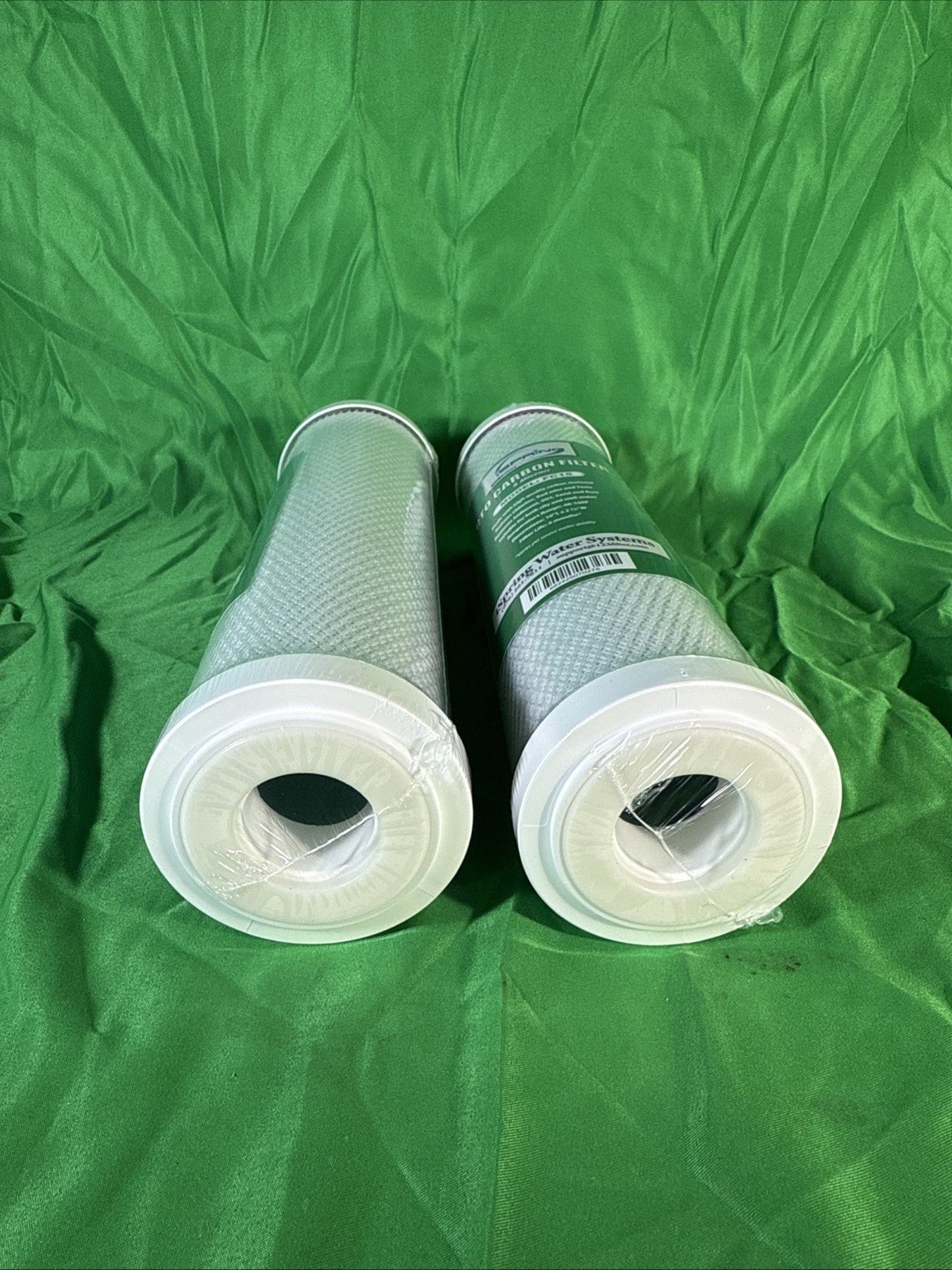 Upgrade Your Drinking Water: 5 Micron CTO Carbon Filter Cartridge - 10"x2.5" 2PK