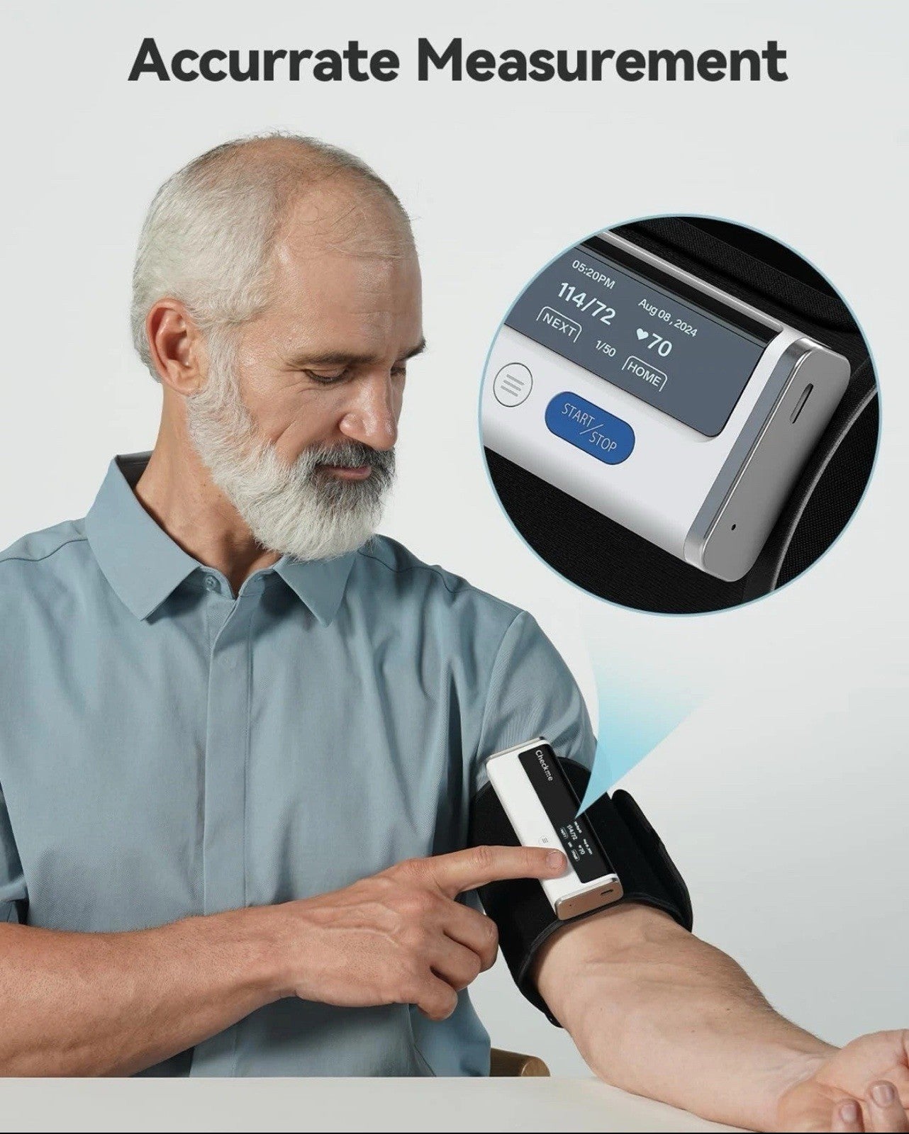 Checkme BP2A Bluetooth Blood Pressure Monitor, Upper Arm, FSA/HSA Eligible