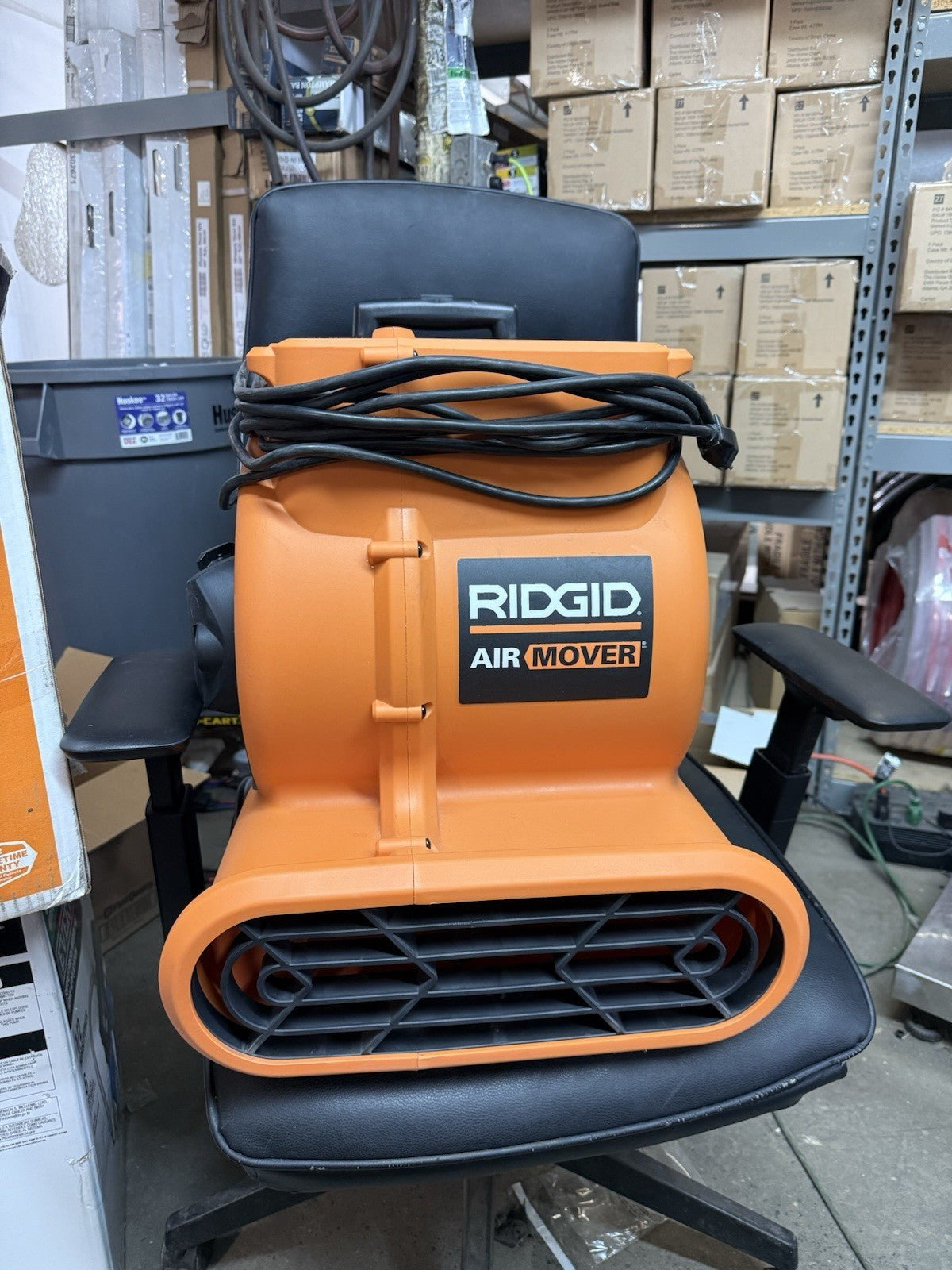 RIDGID 1625 CFM 3-Speed Portable Blower Fan Air Mover with Collapsible Handle