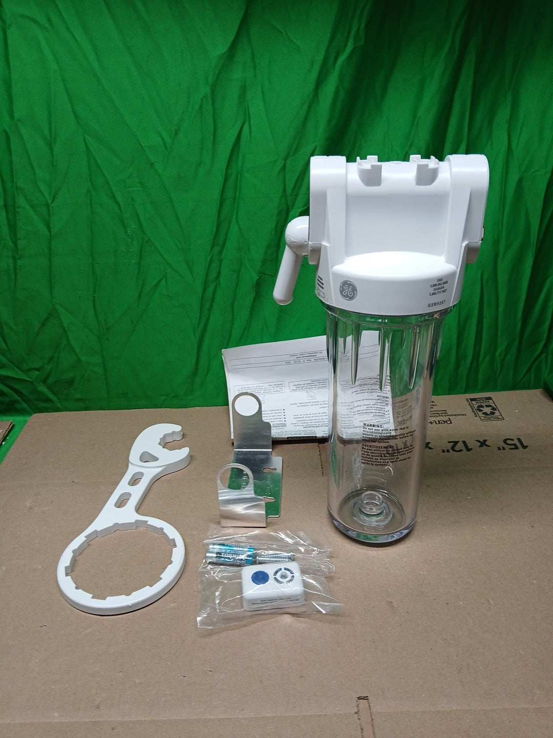 GE GXWH20T Whole House Water Filtration System Model OPEN BOX