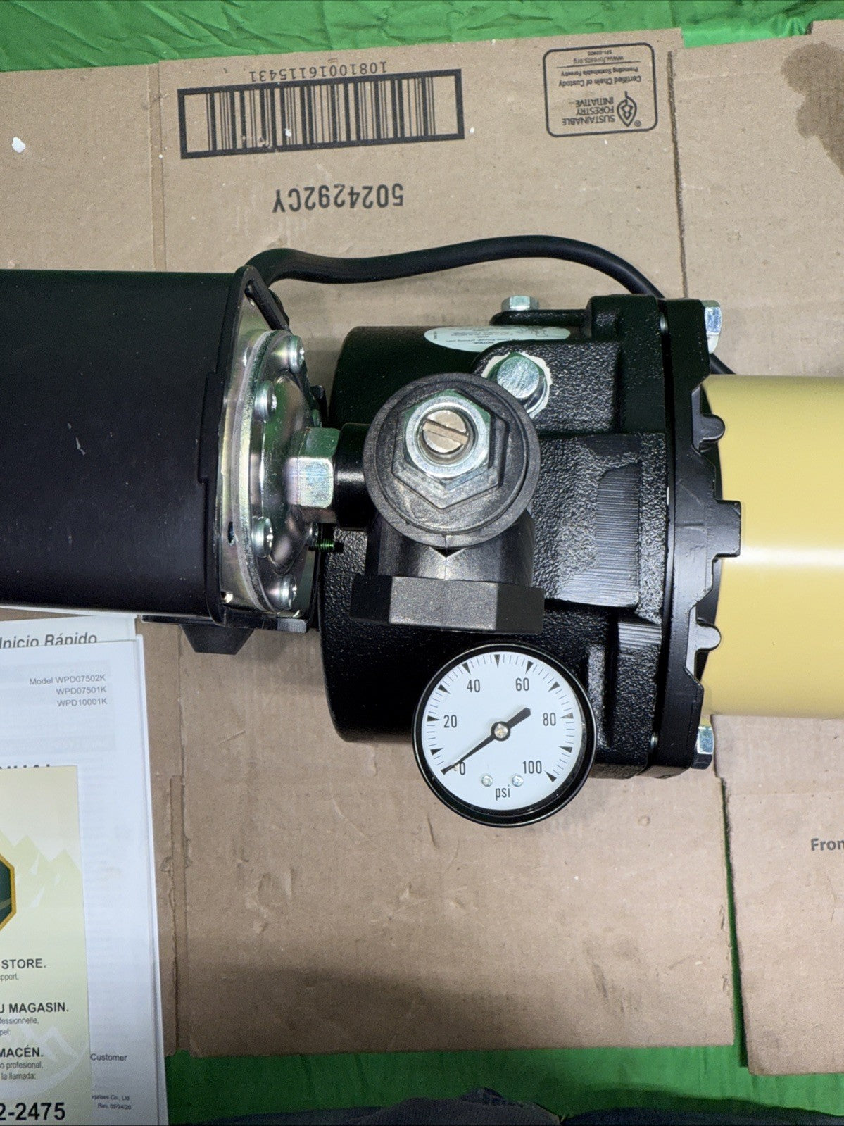 K2 Pumps 1 HP 24 GPM Convertible Jet Pump WPD10001K