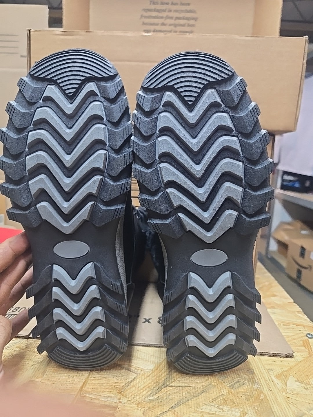 Fur Lined Mens Winter Boots US SIZE 11 EU SIZE 45