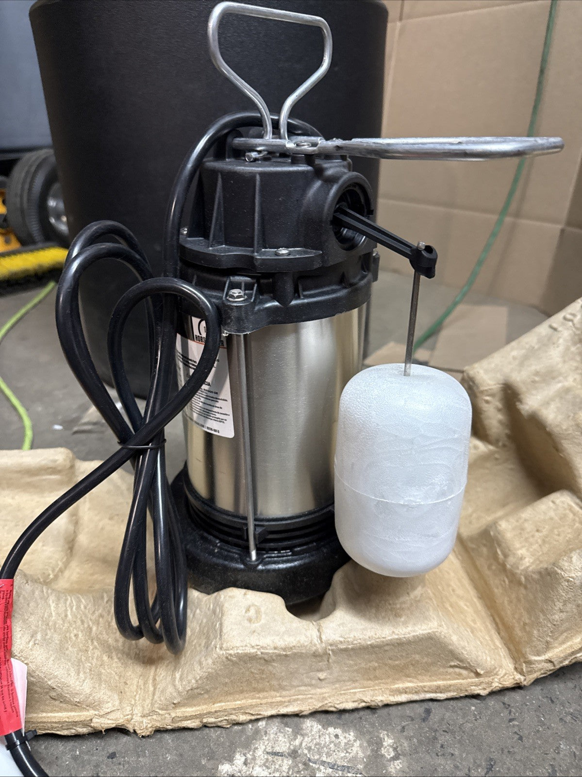 RIDGID 70058-RHD1 1/3 HP Stainless Steel Dual Suction Sump Pump