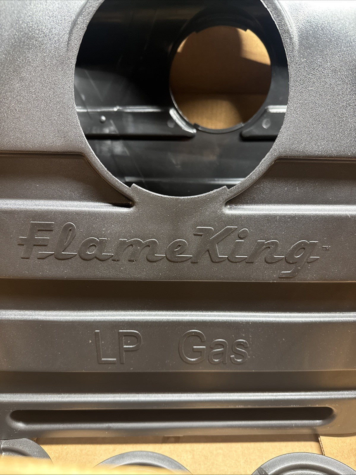 Flame King Heavy Duty Dual 20lb Black Propane Tank Cover for RV, Camper, Trailer