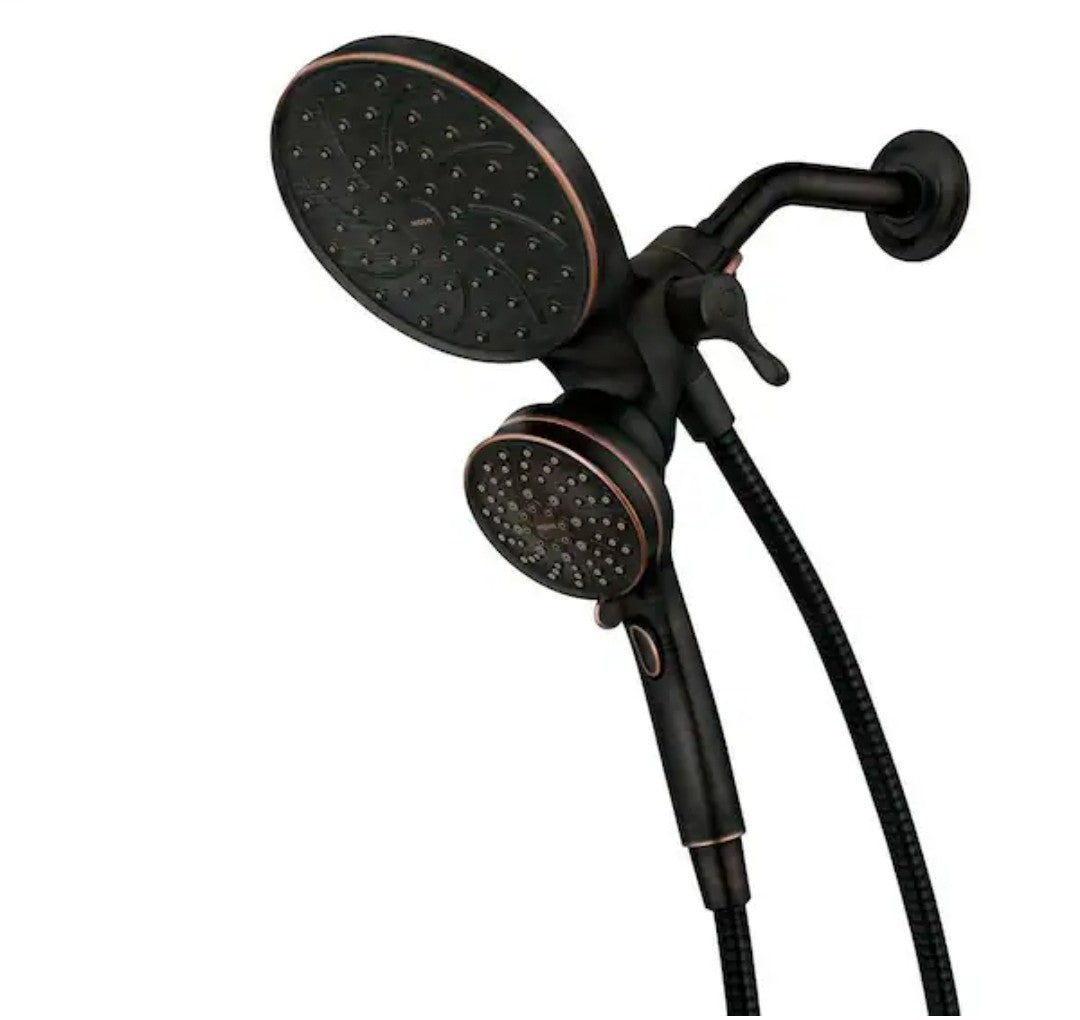 Moen 26000BRB 6-Spray 4" Hand Shower w/Magnetix in Mediterranean Bronze Finish