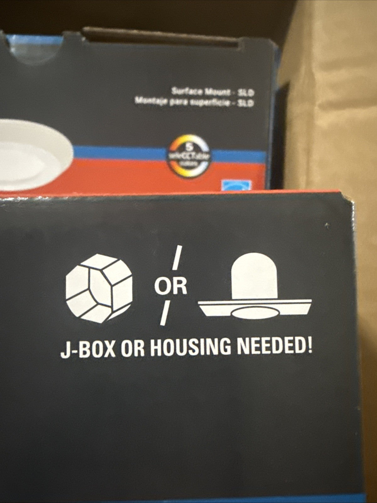 4PK HALO 4 in. 2700K-5000K Selectable CCT Surface Integrated LED Downlight Rec