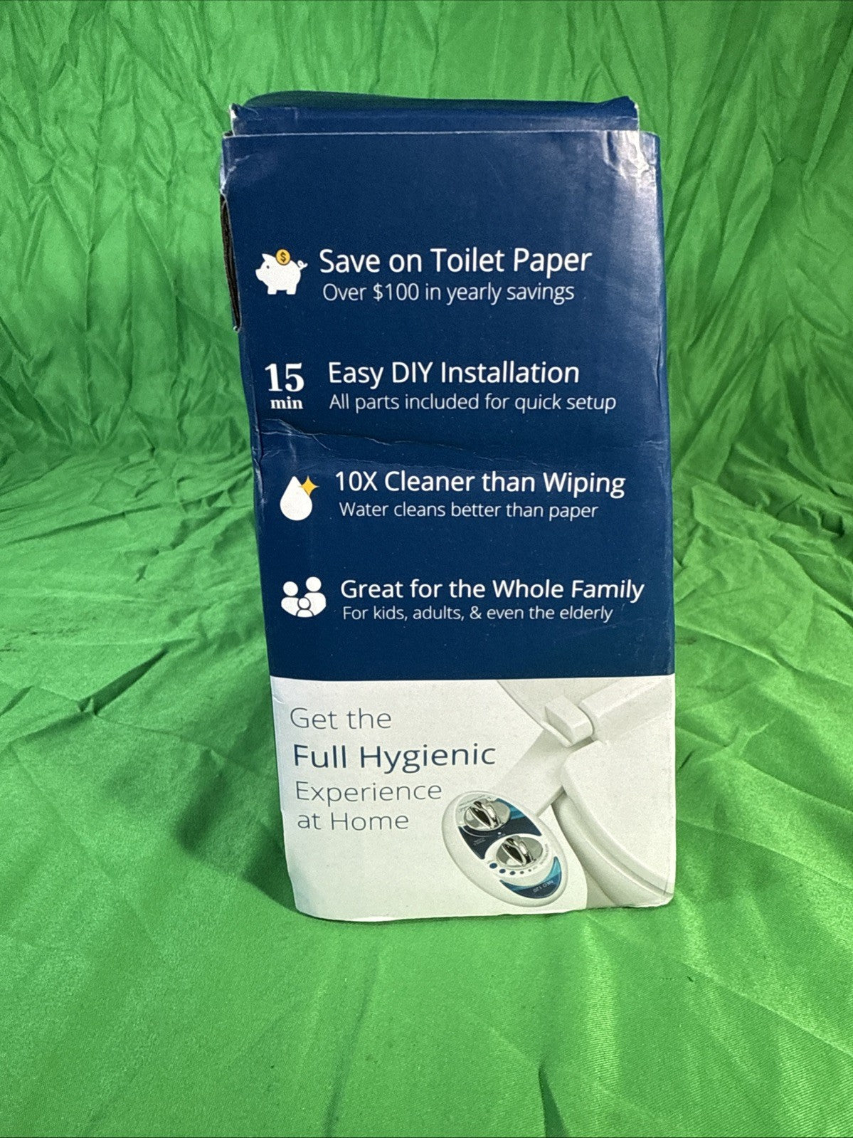 Luxe Bidet Neo 120 Self Cleaning Nozzle Fresh Water Non Electric Mechanical New