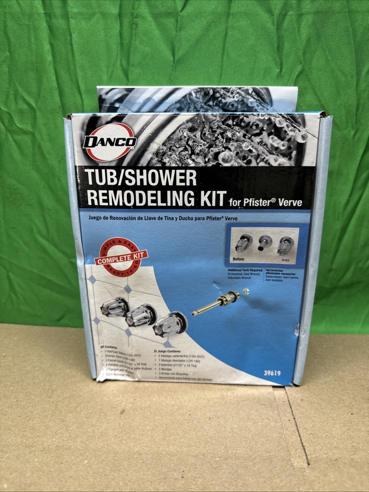 NEW OB Tub/Shower Remodeling Kit for Pfister Verve - CHROME - 39619 (ob)