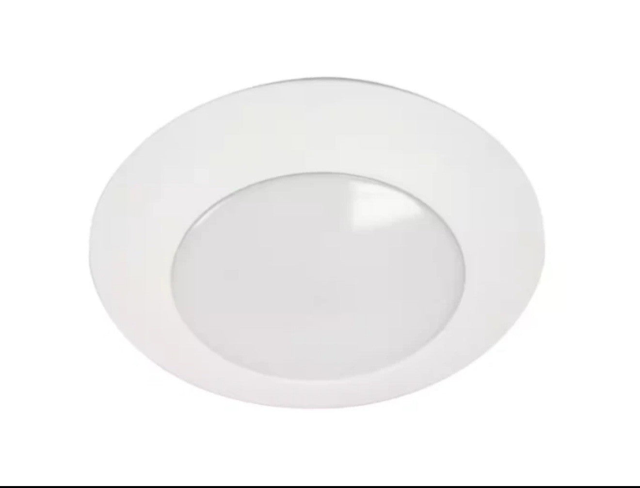 HALO HLC 6 in. 3000K Integrated LED Recessed Light Trim (6-Pack)