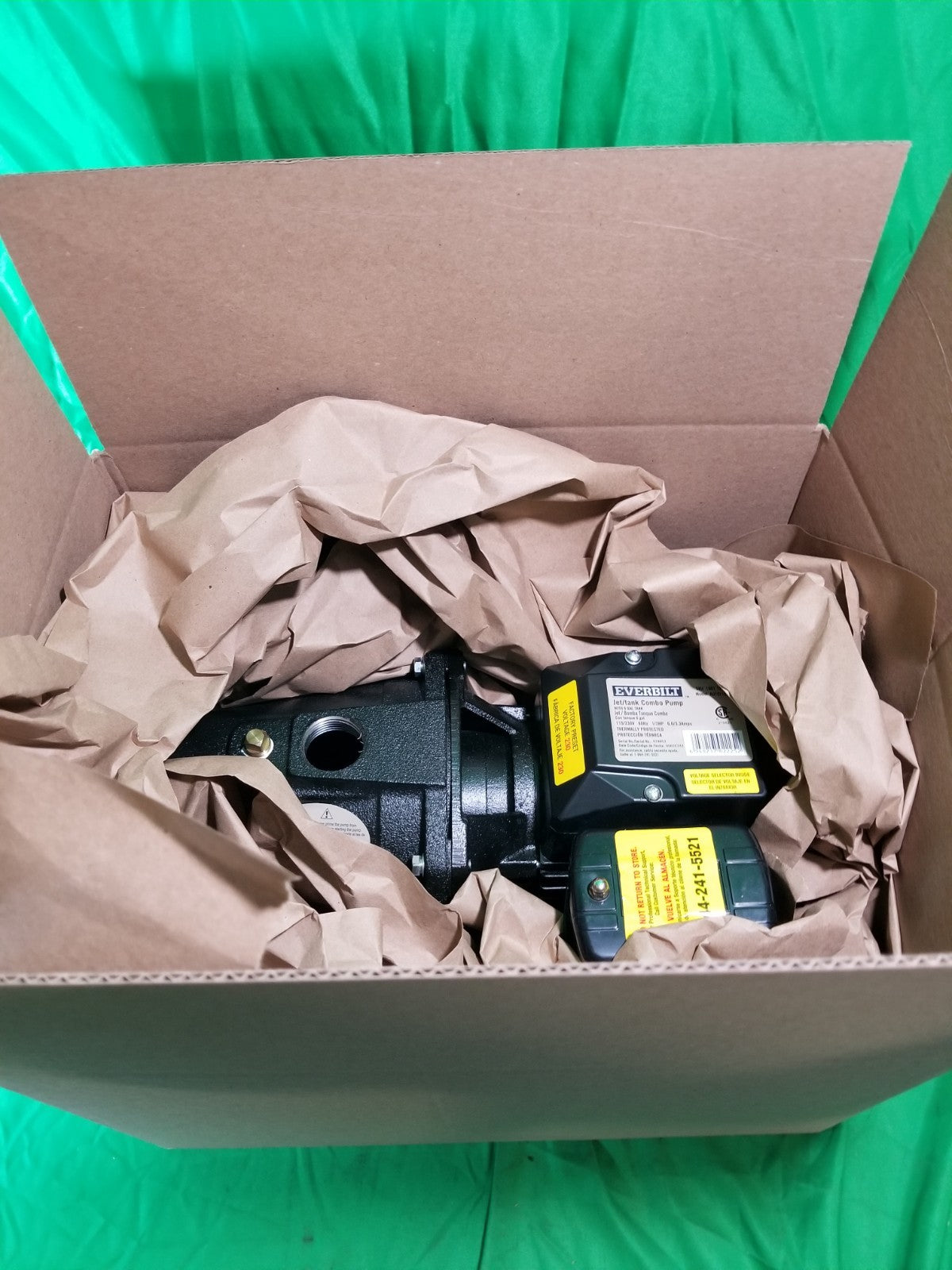 Everbilt Shallow Well Jet Pump 1/2HP