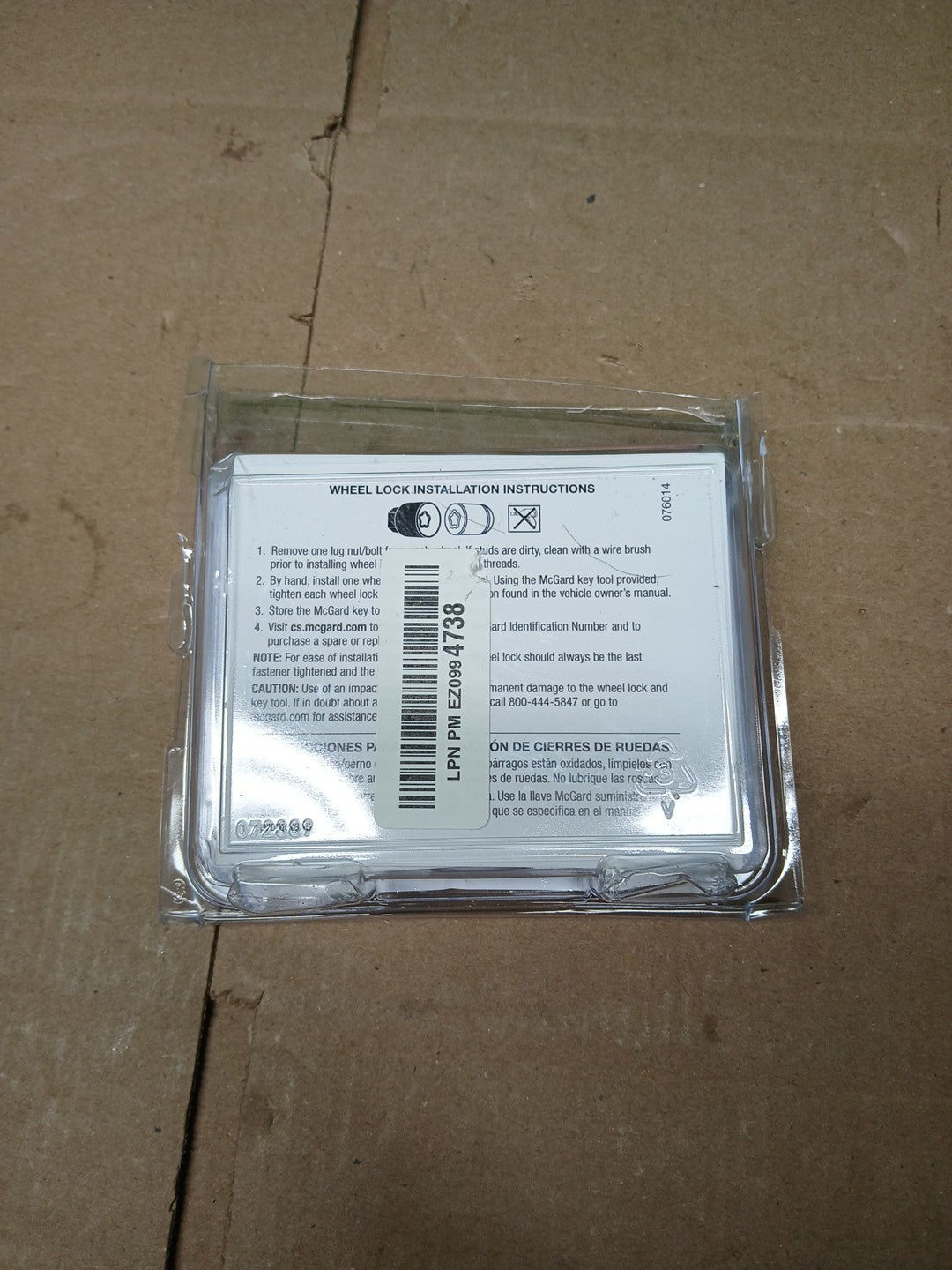 MCGARD 24526 Reman Wheel Lock New Open Box