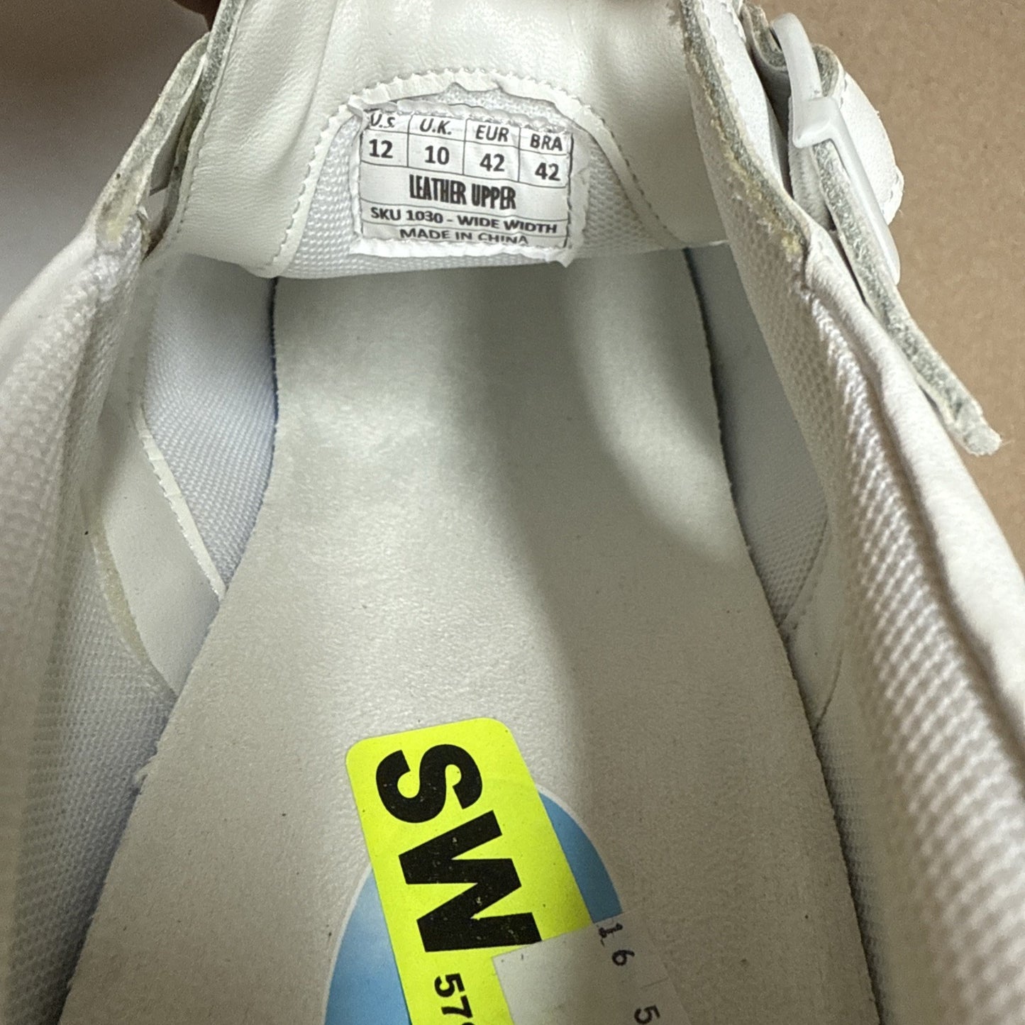 24 HOUR COMFORT Willa Women's Wide Width Leather Shoes size 12 nurse