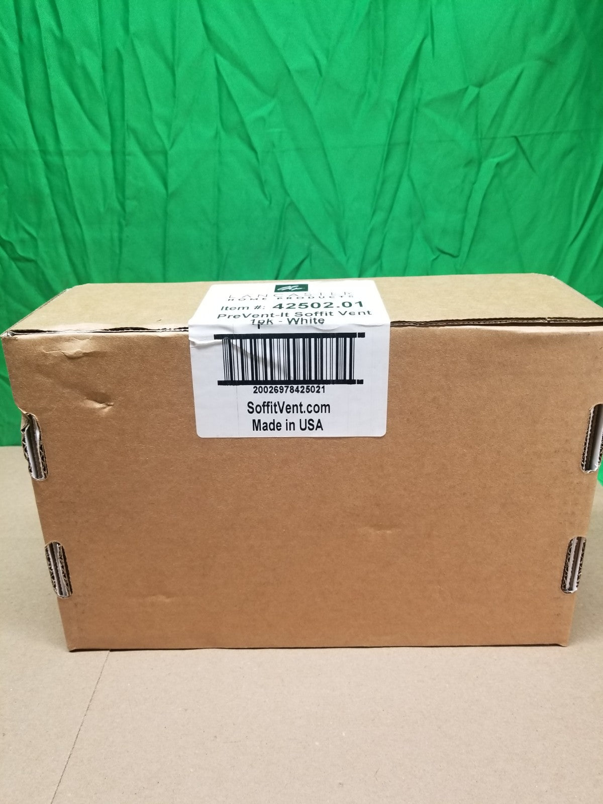 Prevent it 4" Soffit Vent for Bathroom Fan White Made in USA Brand NEW