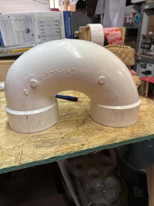 Charlotte Pipe PVC DWV Trap 4" BULK 8 PACK