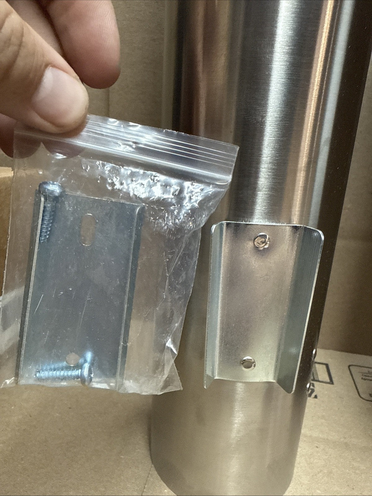 Compact Adjustable Stainless Steel Cup Holder - Fingerprint Resistant Design