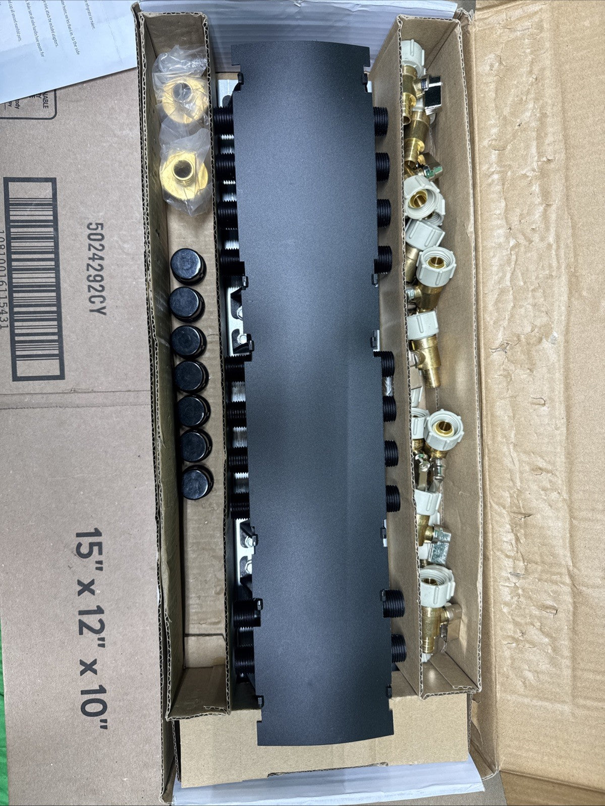 Apollo 6907920CP 20-Port PEX B Manifold with 1/2 In Brass Ball Valves