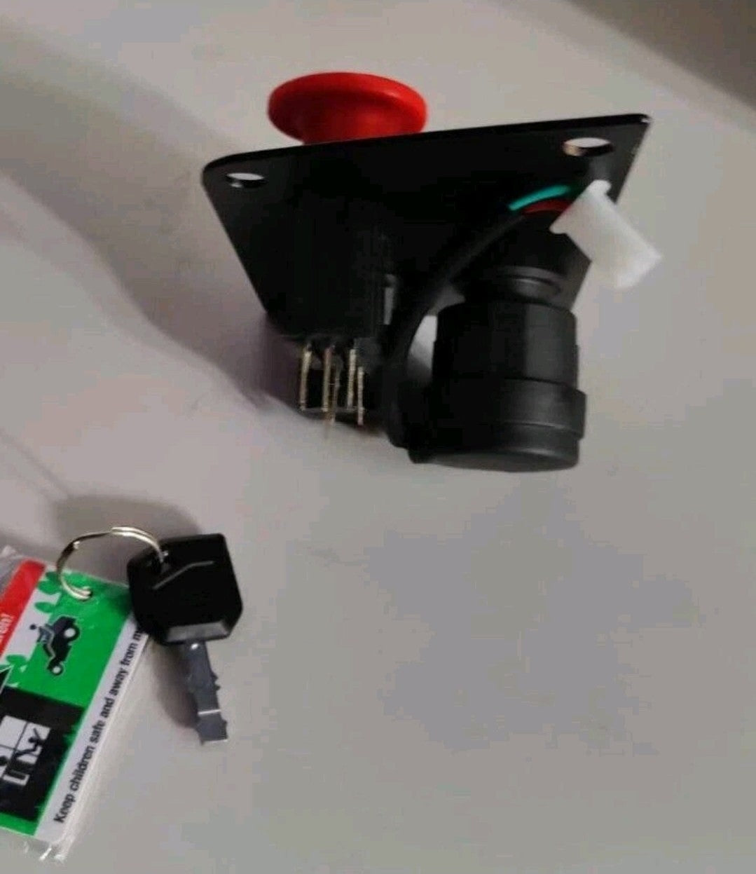 RYOBI 54Li 80V HP 54"  On/Off Key Switch, PTO, USB with a key included.