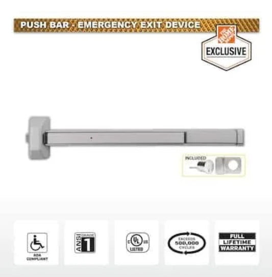 Universal Hardware Industrial Push Bar Emergency Exit Device UH40010