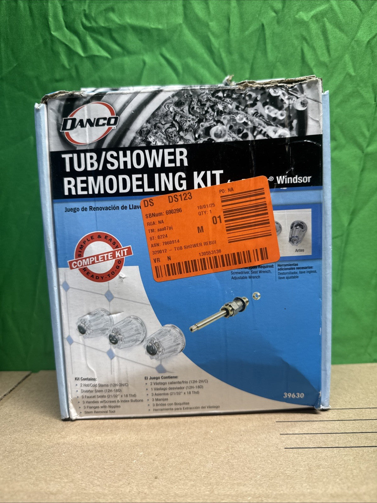Danco Tub & Shower Remodeling Kit For Pfister Windsor 39630 Complete Kit