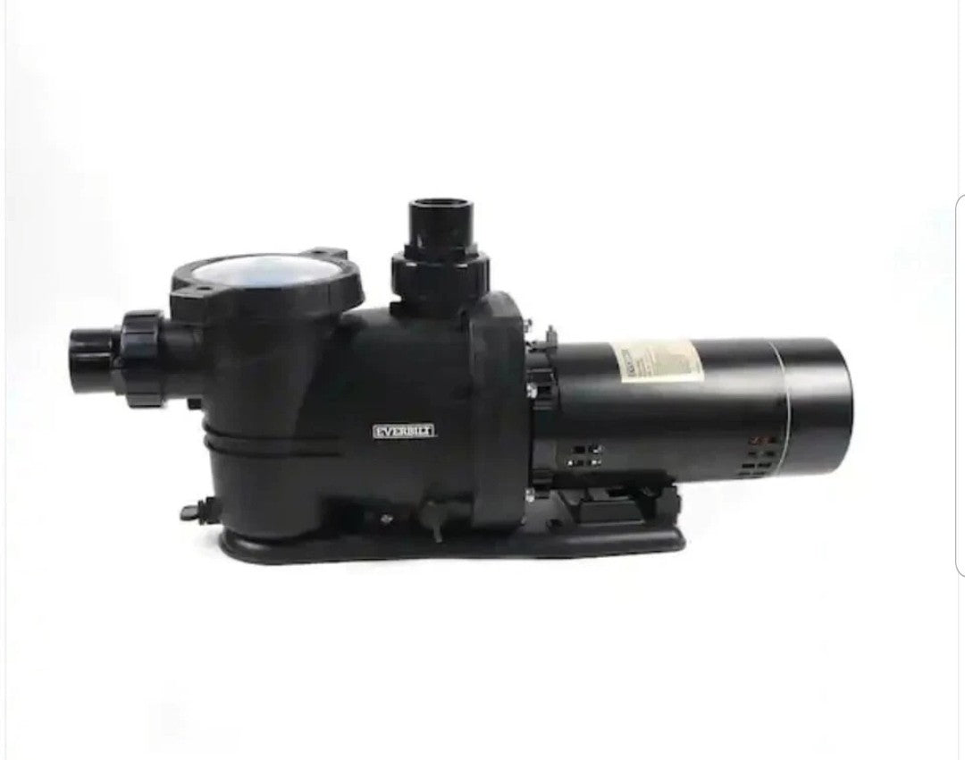 Everbilt Pool Pump Fan-Cooled Motor 1.5 HP 230V NEW OB