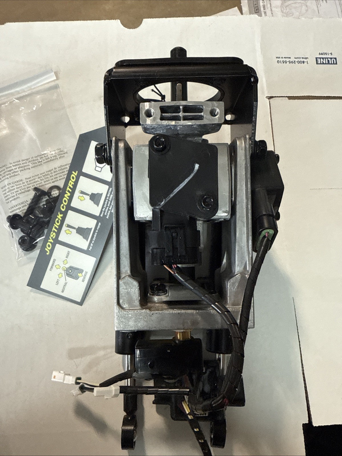 Joystick Assy w/ Sensors & Mixing Board . Ryobi Z30Li 80v Zero Turn Mower