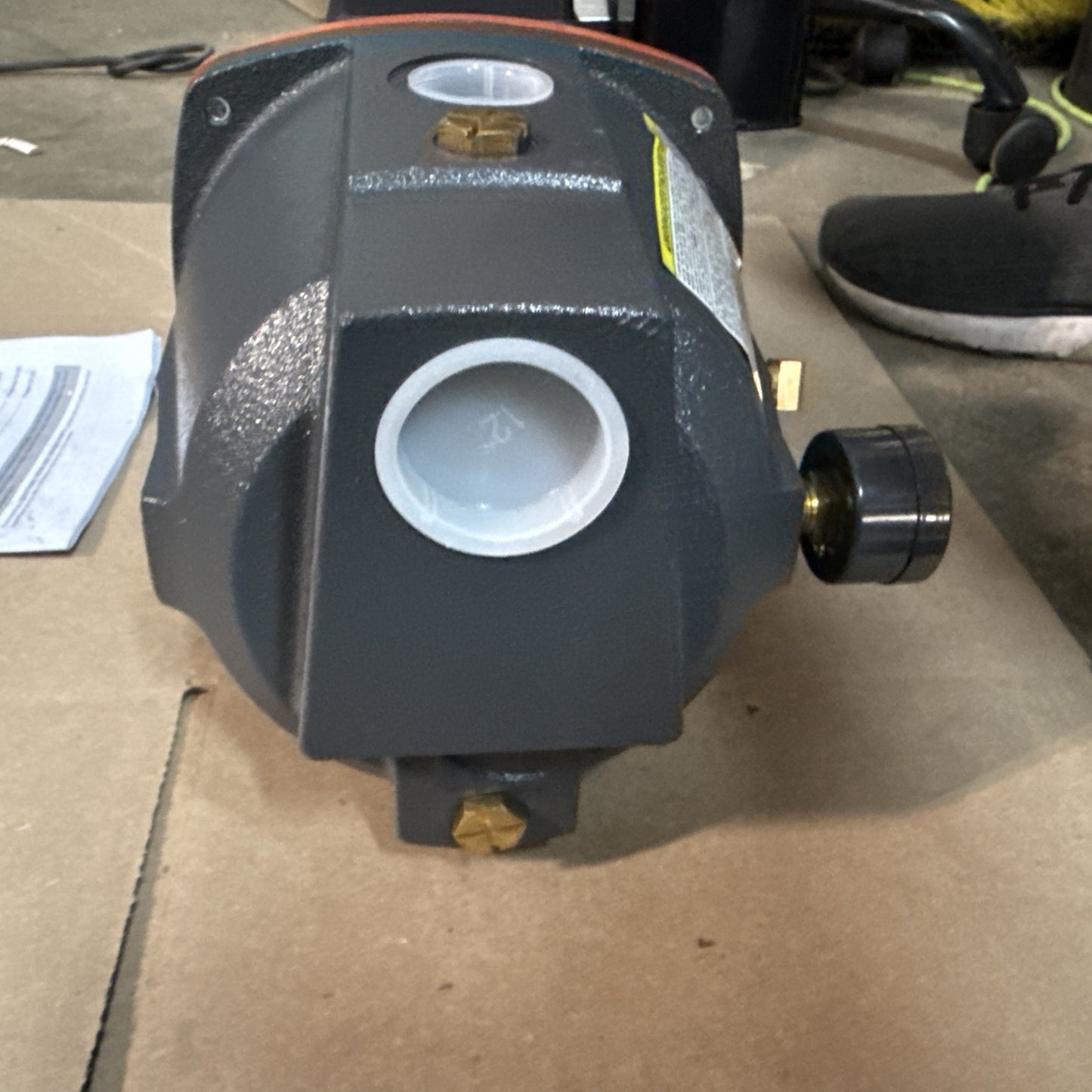 Leo Pump Cast Iron Construction Shallow Well Pump, 3/4 Hp 1100gpm 115/230v