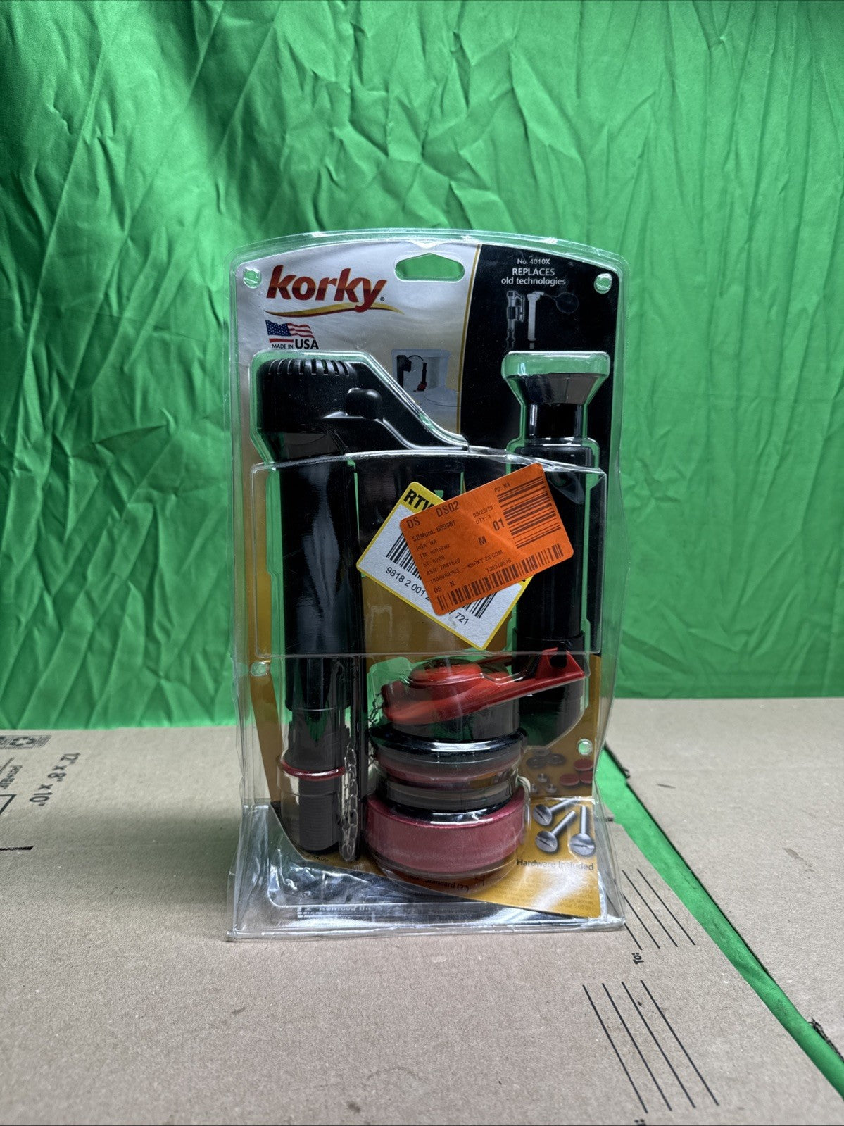 Korky 2X Long Life Universal Complete 2-Inch Toilet Repair Kit 4010X Stronger