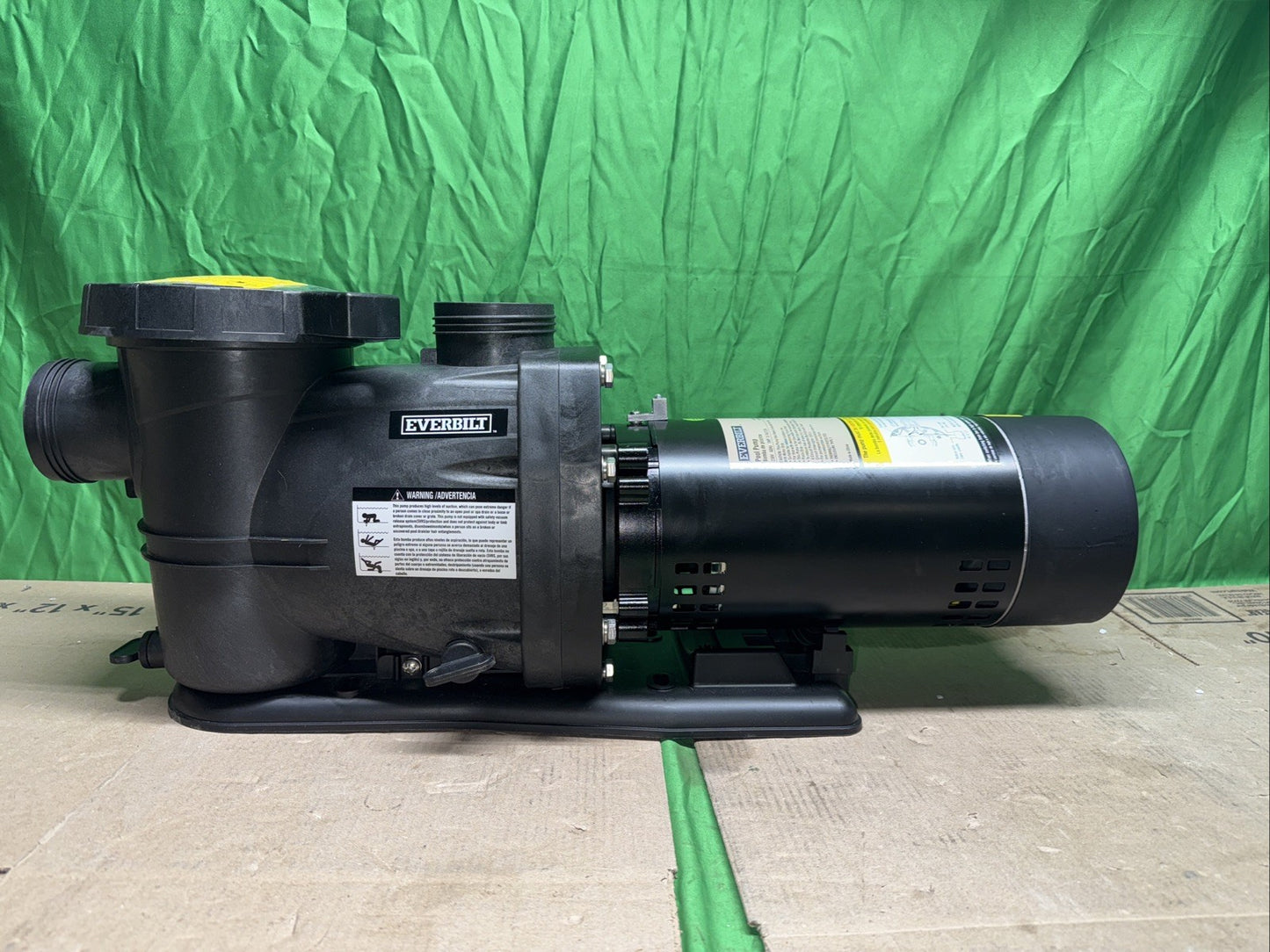 Everbilt 1 HP Pool Pump InGround  2 Speed 230V (Model SPP10002-2SP) NEW OB